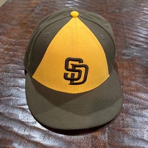 San Diego Padres New Era authentic collection cap